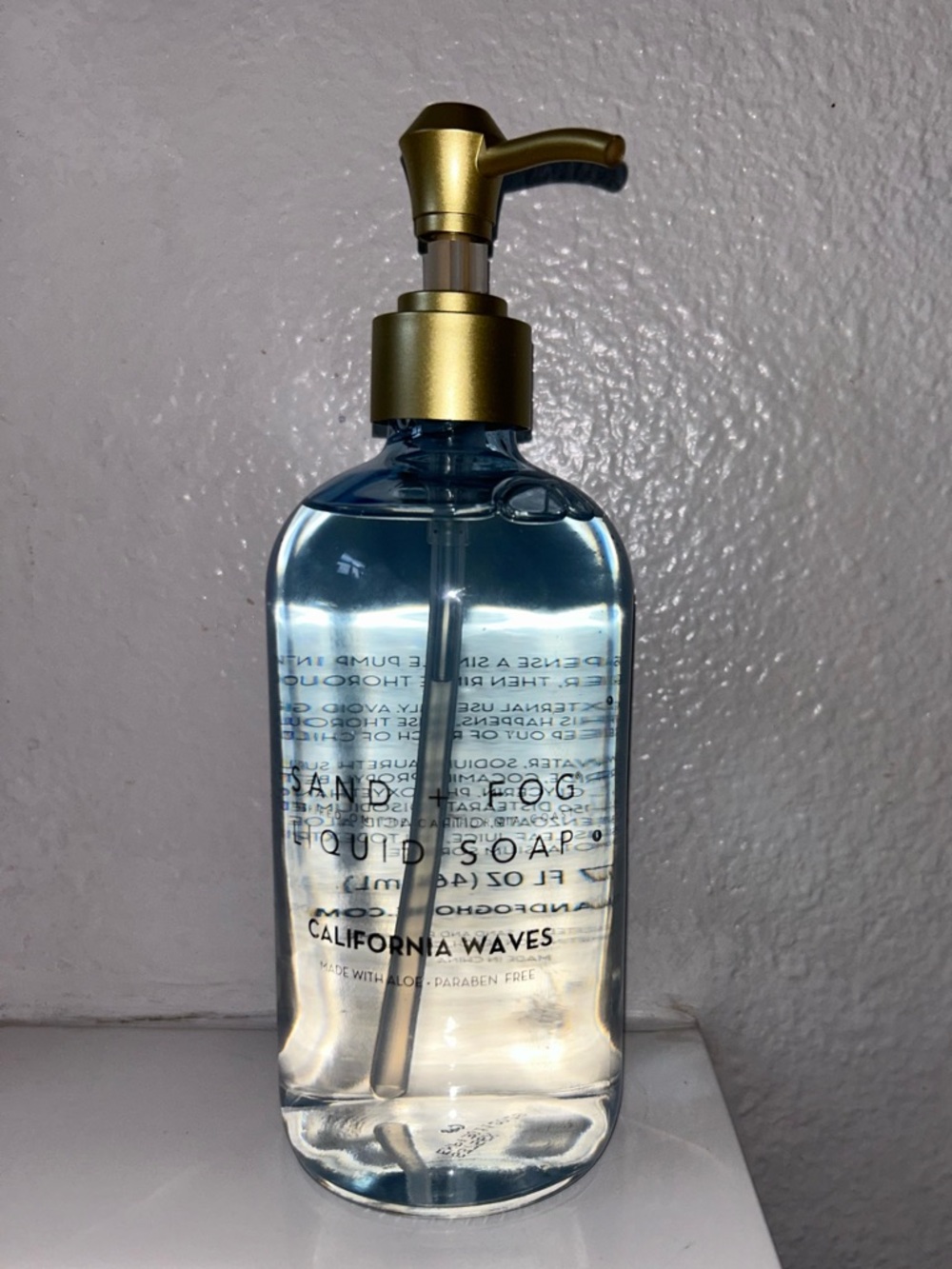 Sand & Fog Liquid Soap - California Waves